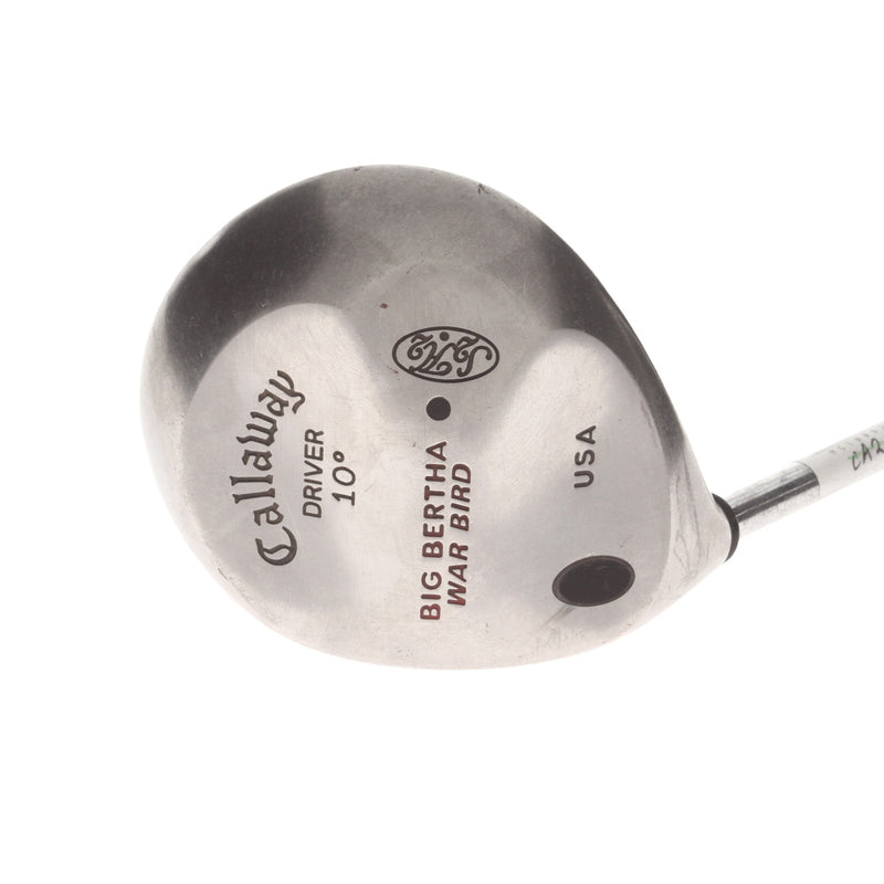 Callaway Big Bertha Warbird USA Steel Mens Left Hand Driver 10* Regular - True Temper