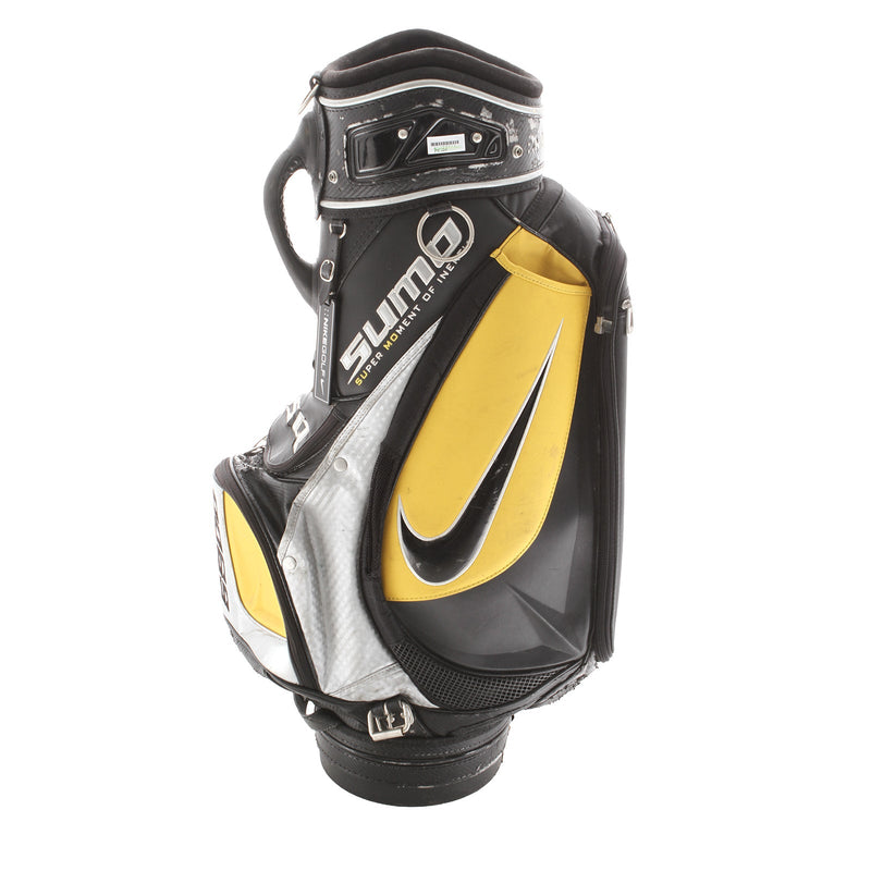 Nike Sumo SQ Cart Bag - Grey/Yellow/Black