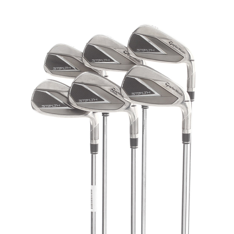 TaylorMade Stealth Steel Mens Right Hand Irons 5-PW Regular - N.S.Pro Modus3 Tour 105