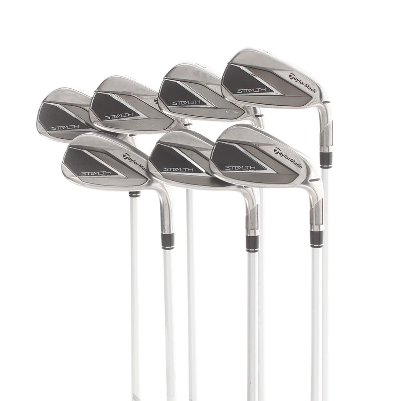TaylorMade Stealth Graphite Ladies Right Hand Irons 6-AW+SW Ladies - Aldila Acsent 45