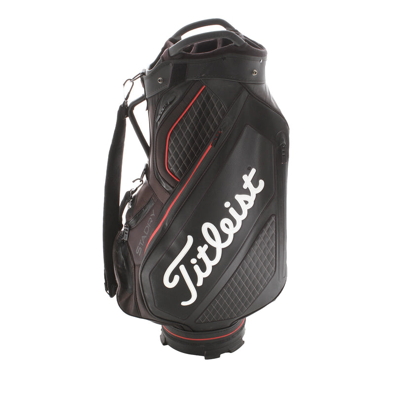 Titleist Stadry Cart Bag - Black/Red/White
