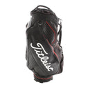 Titleist Stadry Cart Bag - Black/Red/White