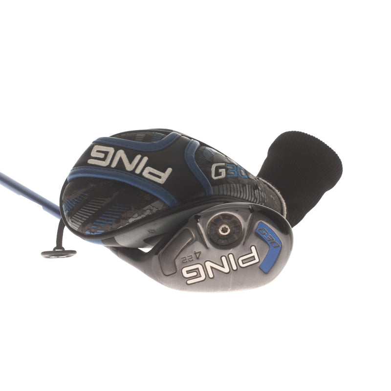 Ping G30 Graphite Mens Right Hand 4 Hybrid 22* Senior - Ping TFC 419