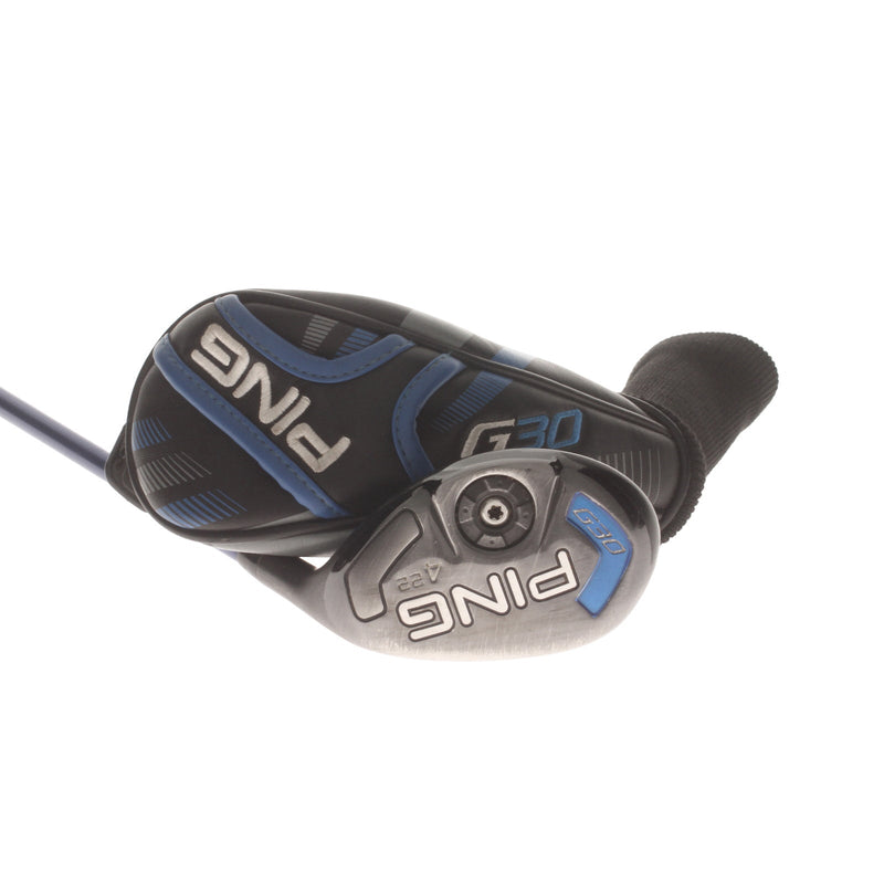 Ping G30 Graphite Mens Right Hand 4 Hybrid 22* Regular - Ping TFC 419