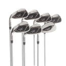 TaylorMade M4 Steel Mens Left Hand Irons 5-SW Regular - KBS Max 85