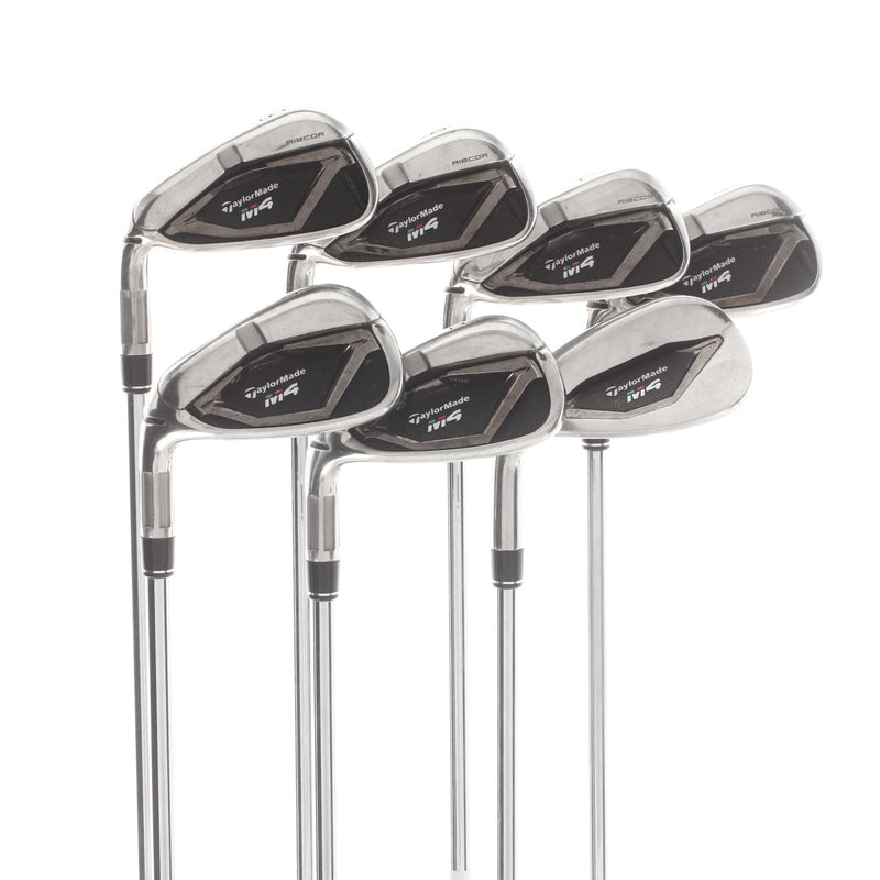TaylorMade M4 Steel Mens Left Hand Irons 5-SW Regular - KBS Max 85