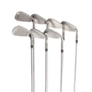 TaylorMade M4 Steel Mens Left Hand Irons 5-SW Regular - KBS Max 85