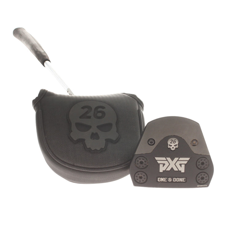 PXG One & Done 26 Mens Right Hand Putter 31" Mallet - Golf Pride Pro Only Red