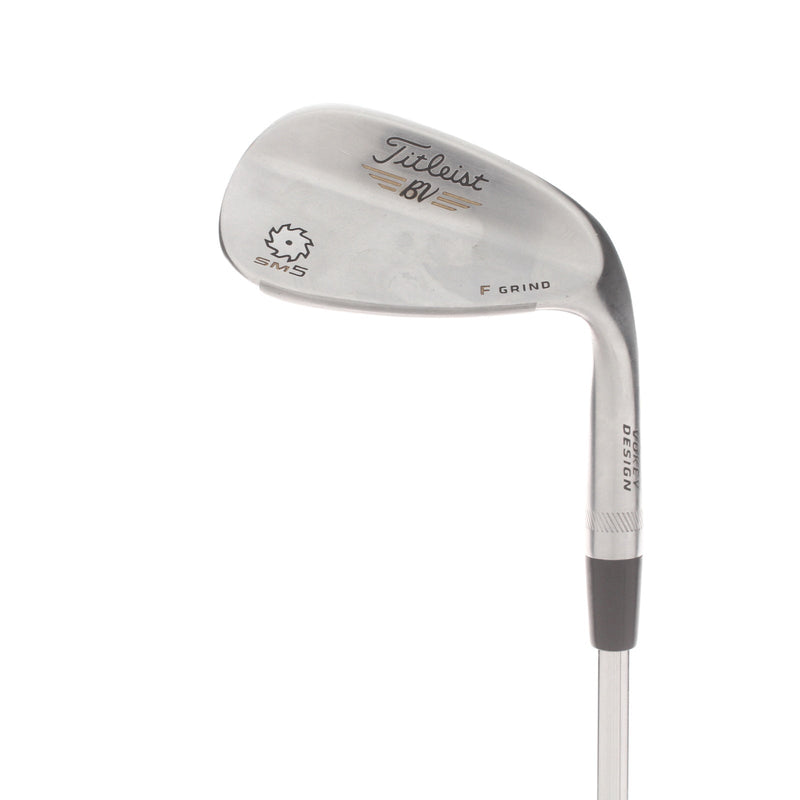 Titleist BV SM5 Steel Mens Right Hand Gap Wedge 46* 8 Bounce F Grind Wedge - True Temper