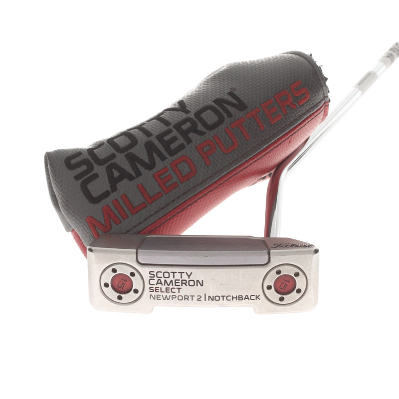 Scotty Cameron Select Newport 2 Notchback 2016 Mens Right Hand Putter 34" Blade - Scotty Cameron