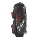 Titleist Stadry Cart Bag - Black/Red