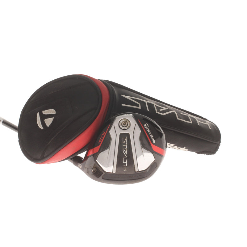 TaylorMade Stealth Plus+ Graphite Mens Right Hand Fairway 3 Wood 15* Stiff - HZRDUS RDX Smoke Red 6.0 60g