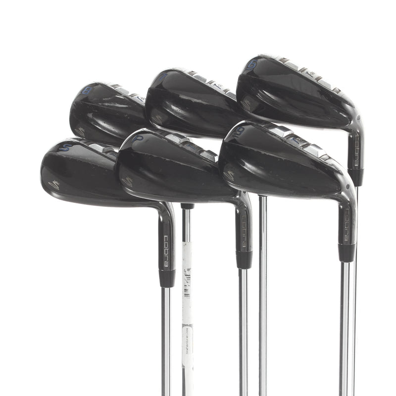 Cobra King T-Rail Steel Mens Right Hand Irons 6-SW Regular - Cobra Ultralite