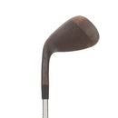 TaylorMade Milled Grind Hi Toe Raw Steel Mens Right Hand Gap Wedge 52* 9 Bounce Wedge - KBS Hi-Rev 2.0 115