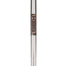 TaylorMade Milled Grind Hi Toe Raw Steel Mens Right Hand Gap Wedge 52* 9 Bounce Wedge - KBS Hi-Rev 2.0 115