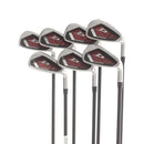 Wilson Deep Red Graphite Mens Right Hand Irons 5-SW Regular - Wilson