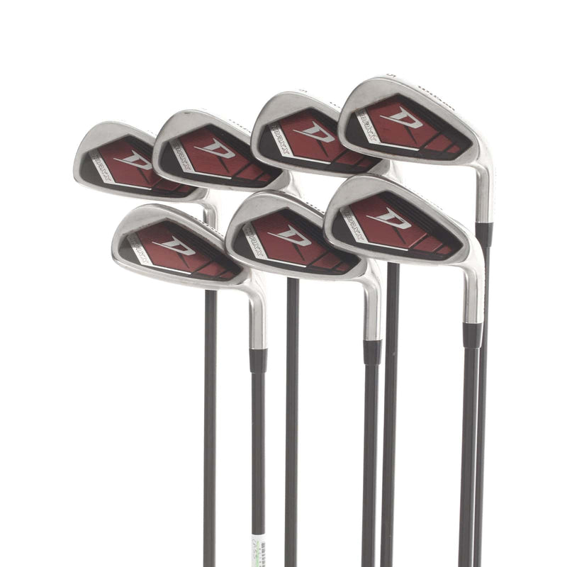 Wilson Deep Red Graphite Mens Right Hand Irons 5-SW Regular - Wilson