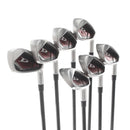 Wilson Deep Red Graphite Mens Right Hand Irons 5-SW Regular - Wilson