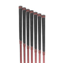 Wilson Deep Red Graphite Mens Right Hand Irons 5-SW Regular - Wilson