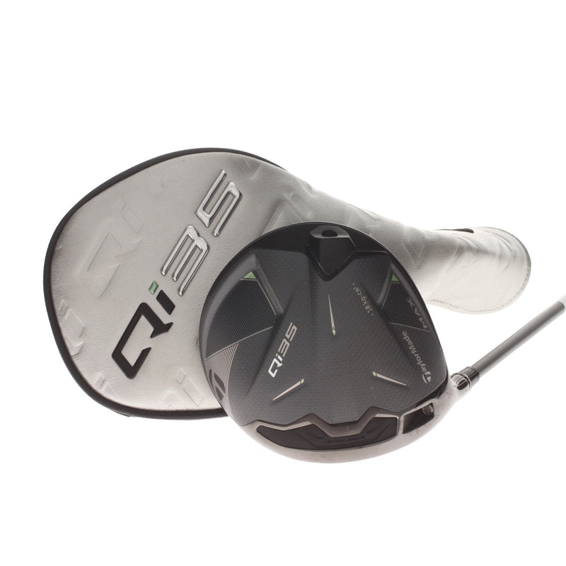 TaylorMade Qi35 Max Graphite Mens Left Hand Driver 10.5* Regular - Fujikura Airspeeder 50-R