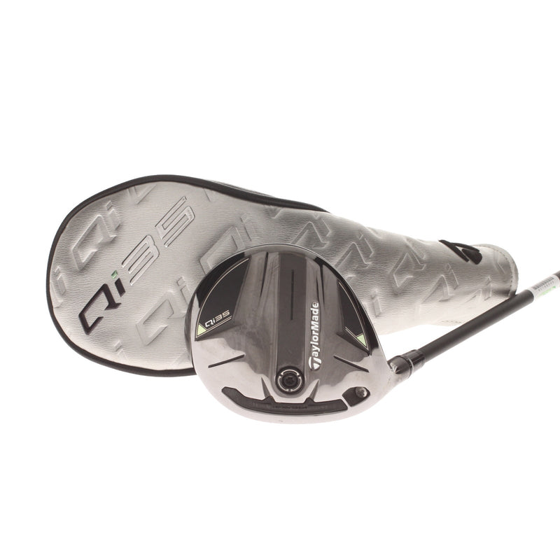 TaylorMade Qi35 Graphite Mens Left Hand Fairway 3 Wood 15* Regular - Fujikura Ventus Blue 5-R
