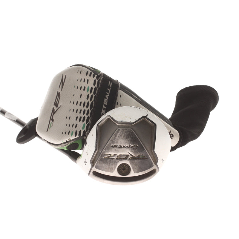 TaylorMade RBZ Graphite Mens Right Hand Fairway 3 Wood 15* Regular - Matrix Ozik Xcon-5