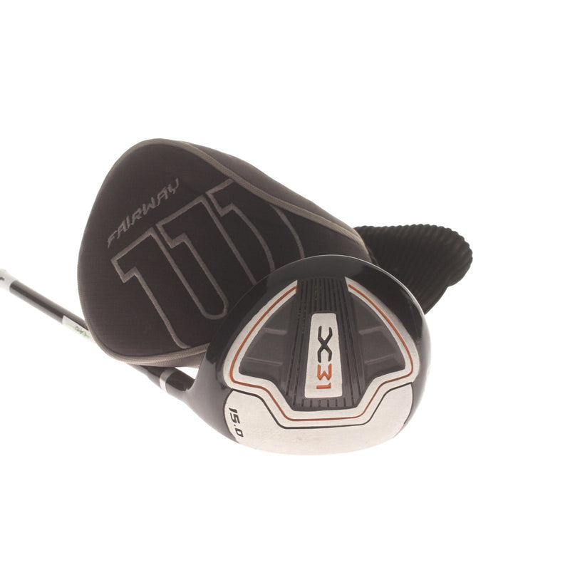 Wilson X31 Graphite Mens Right Hand Fairway 3 Wood 15* Regular - Wilson Firestick