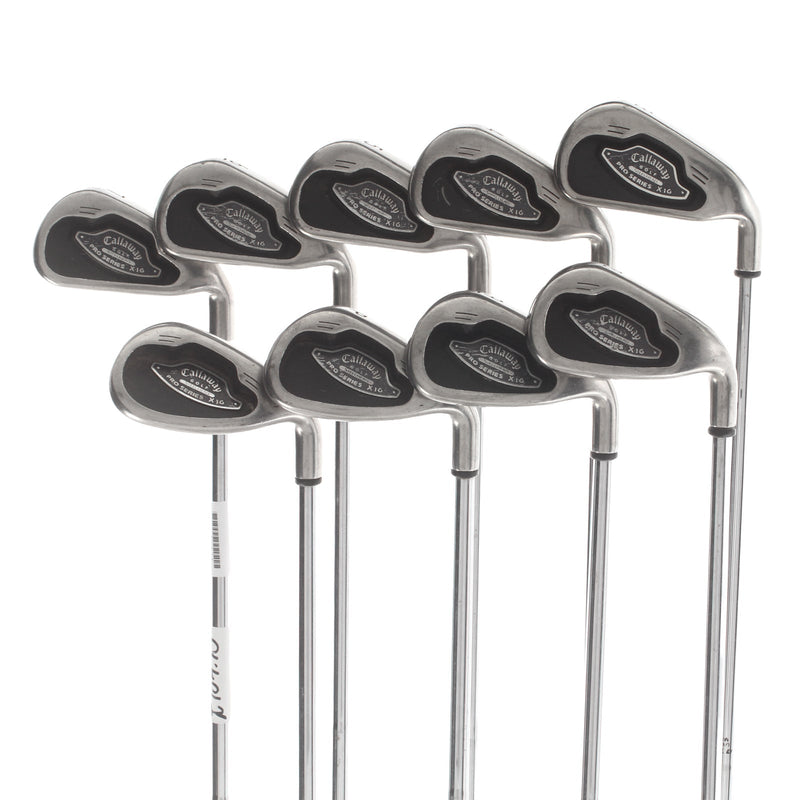 Callaway Pro Series X-16 Steel Mens Right Hand Irons 3-SW Regular - Callaway X-16