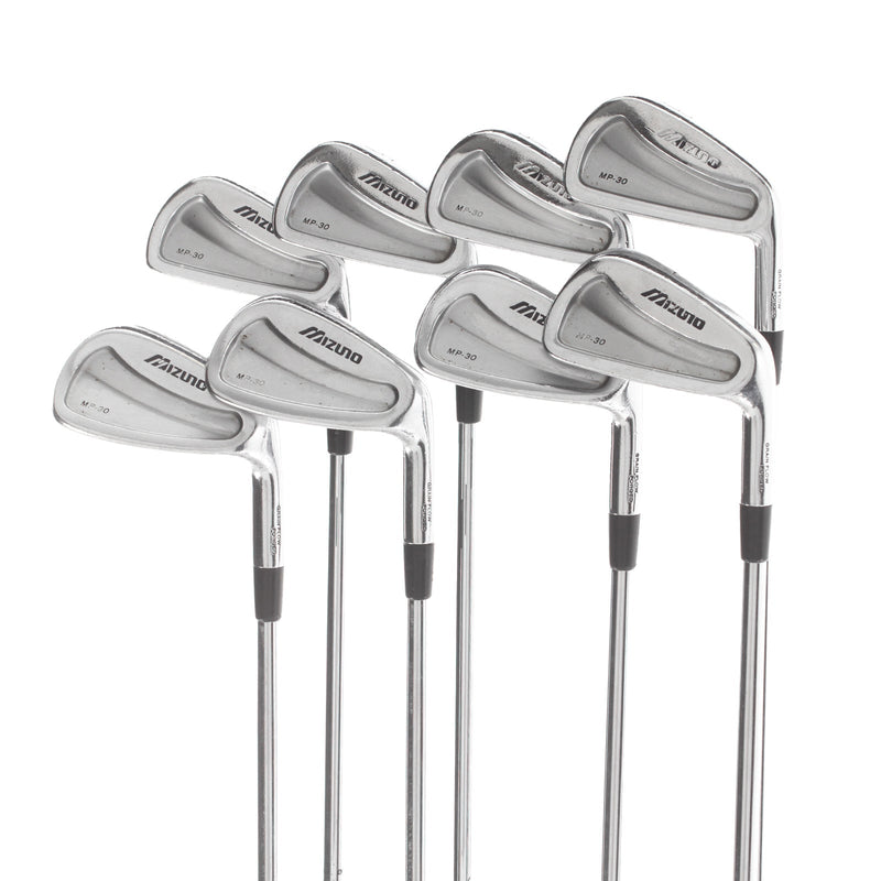 Mizuno MP-30 Steel Mens Right Hand Irons 3-PW Stiff - Dynamic Gold S300