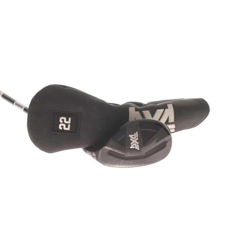 PXG 211 Graphite Mens Right Hand 4 Hybrid 22* Stiff - Evenflow Riptide 6.0 80g