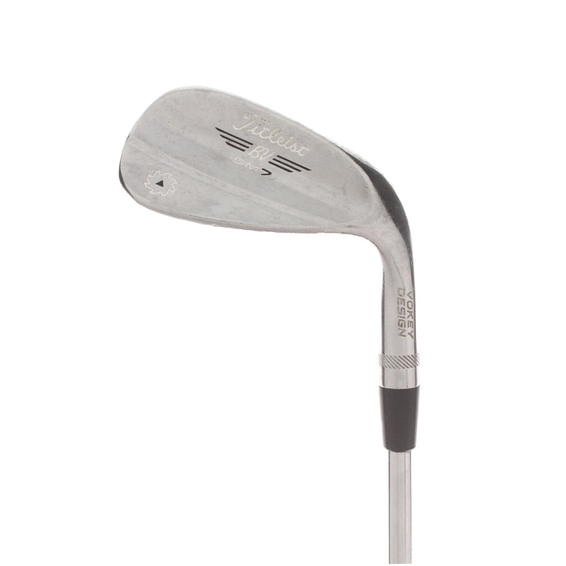 Titleist SM7 Steel Mens Right Hand Gap Wedge 52* 8 Bounce F Grind Wedge - AMT Tour White