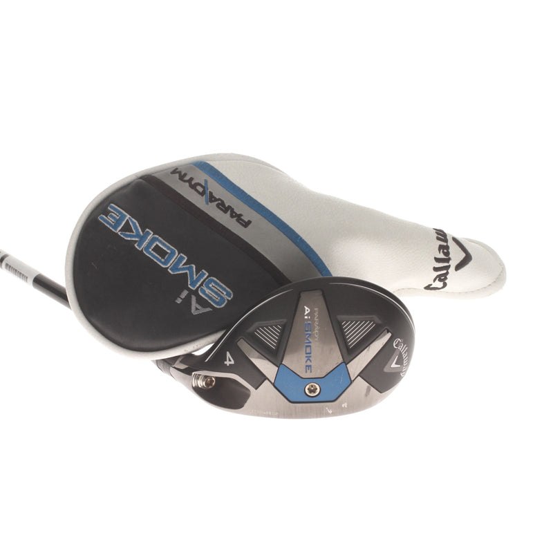 Callaway Paradym Ai-Smoke HL Graphite Mens Right Hand 4 Hybrid 21* Regular - Tensei AV Series 65 Blue