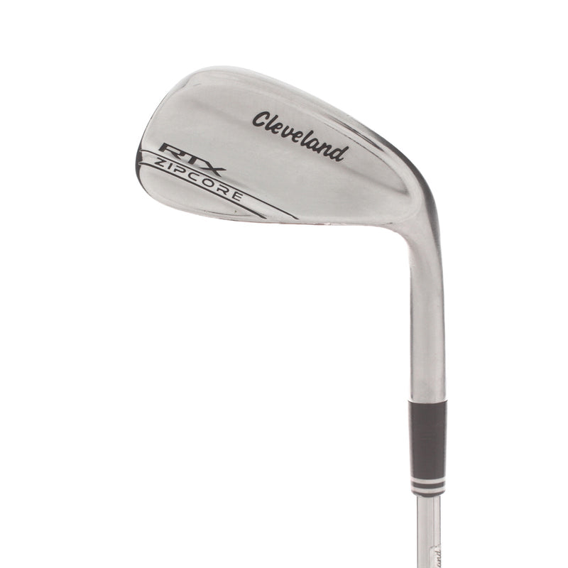Cleveland RTX Zipcore Steel Mens Right Hand Approach Wedge 46* 10 Bounce Mid Grind Wedge - Dynamic Gold Tour Issue Spinner