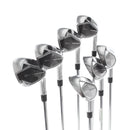 TaylorMade Qi Steel Mens Right Hand Irons 5-SW Regular - KBS Max 85