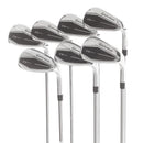 TaylorMade Qi Steel Mens Right Hand Irons 5-SW Stiff - KBS Max 85