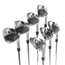 TaylorMade Qi Steel Mens Right Hand Irons 5-SW Stiff - KBS Max 85