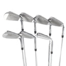 TaylorMade Qi Steel Mens Left Hand Irons 5-SW Regular - KBS Max 85