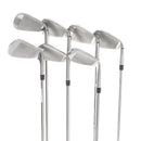 TaylorMade Qi Steel Mens Left Hand Irons 5-SW Regular - KBS Max 85