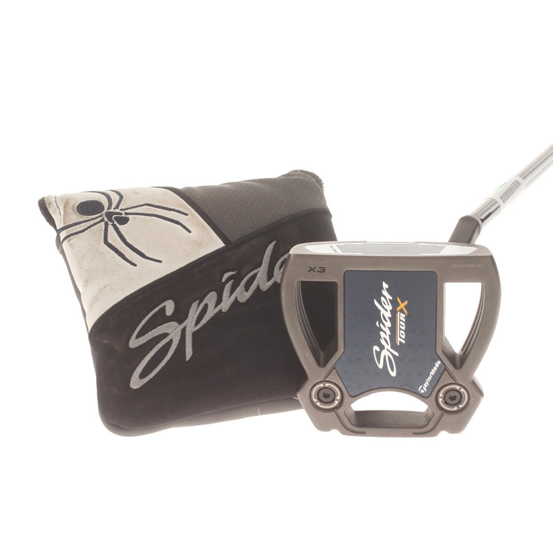 TaylorMade Spider Tour X 2023 Mens Right Hand Putter 34" Mallet KBS - Super Stroke Pistol 1.0