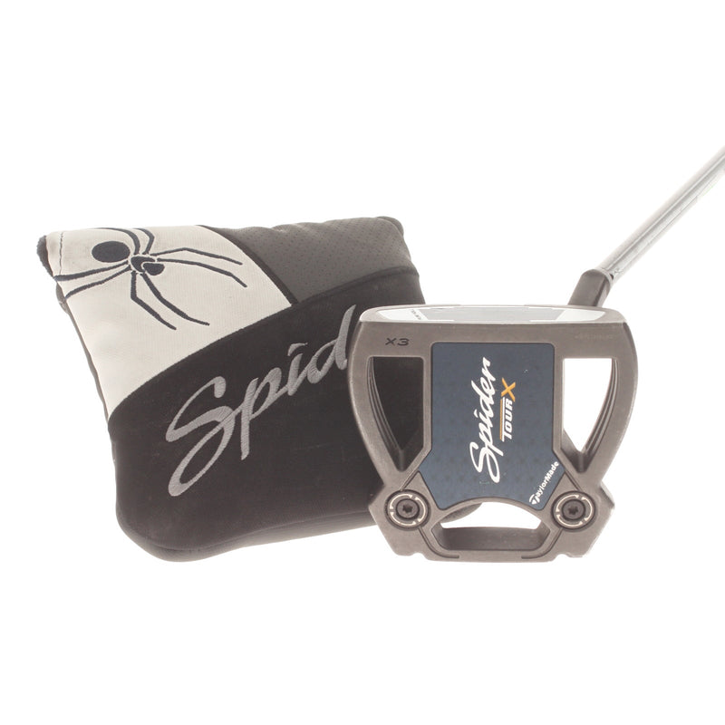 TaylorMade Spider Tour X 2023 Mens Right Hand Putter 34" Mallet - Super Stroke Pistol 1.0