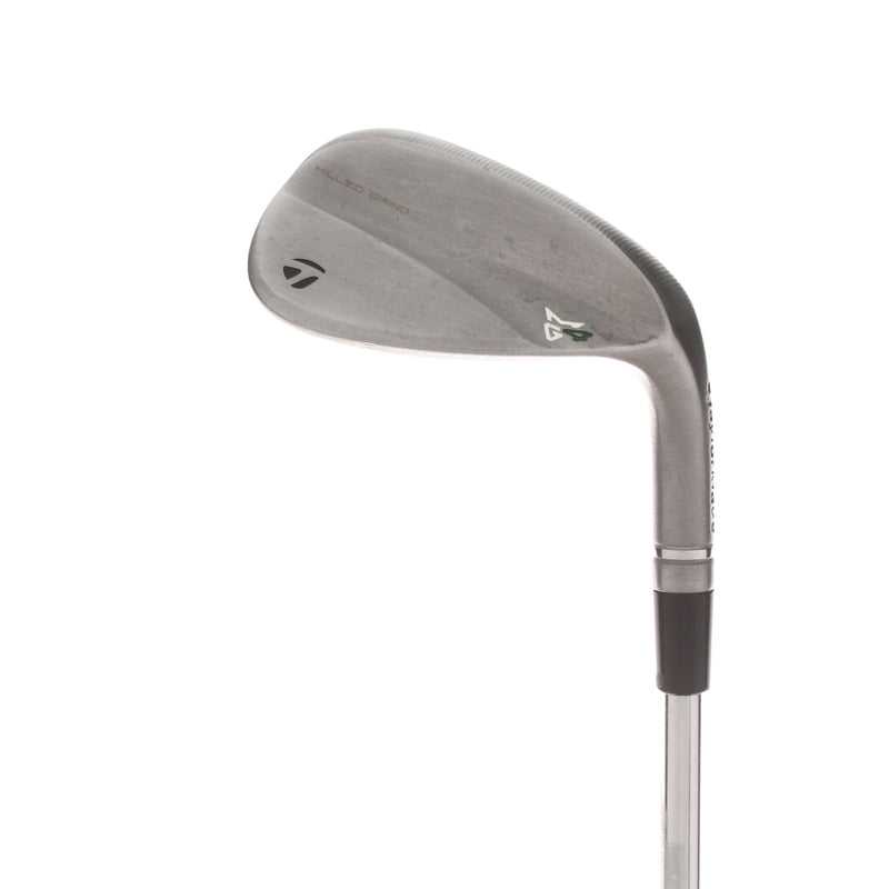 TaylorMade Milled Grind 4 Steel Mens Right Hand Gap Wedge 50* 9 Bounce SB Grind Stiff - True Temper Dynamic Gold Tour Issue S400