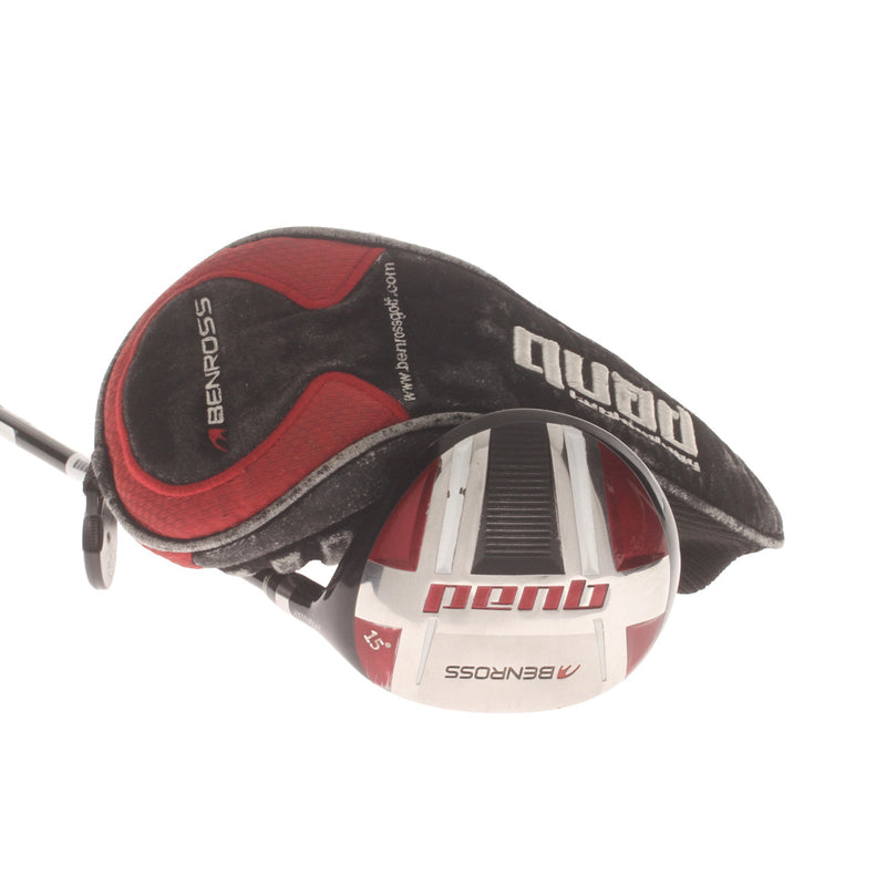 Benross Quad Graphite Mens Right Hand Fairway 3 Wood 15* Regular - Aldila Voodoo