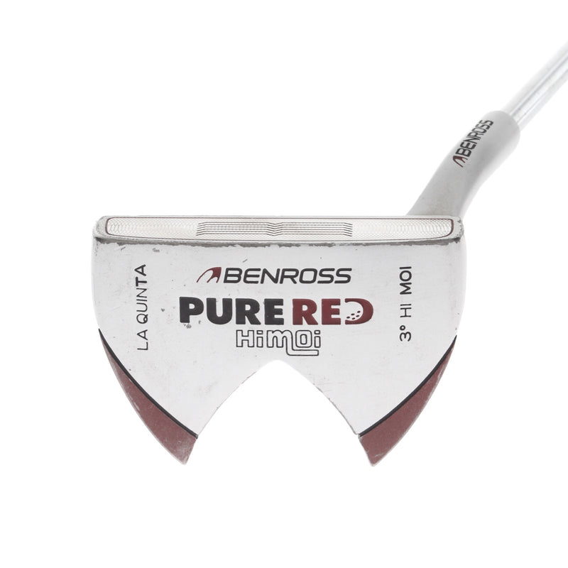 Benross Pure Red Himoi Mens Right Hand Putter 35" Mallet - Benross