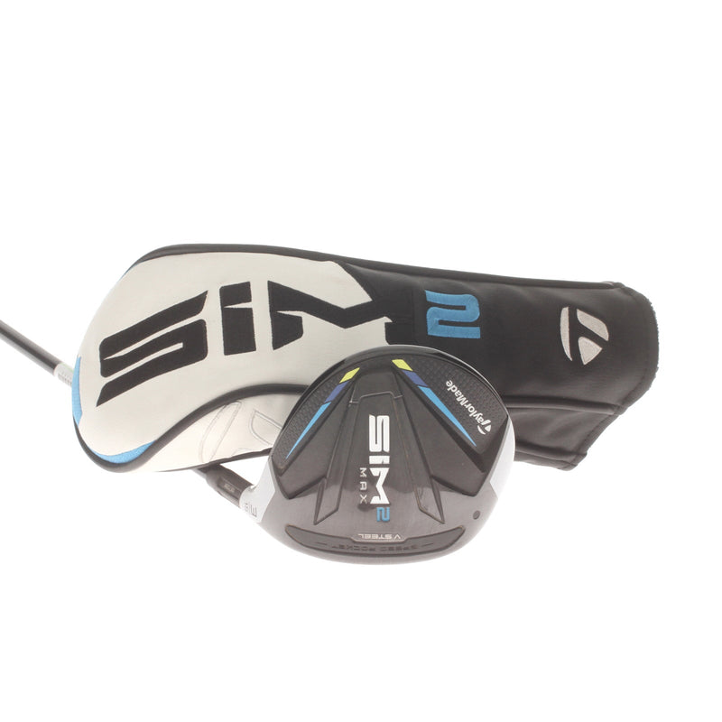 TaylorMade Sim2 Max Graphite Mens Right Hand Fairway 3 Wood 15* Stiff - Fujikura Ventus FW 6-S