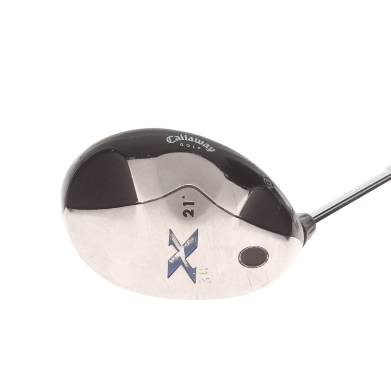 Callaway X Steel Mens Left Hand 3 Hybrid 21* Uniflex - True Temper