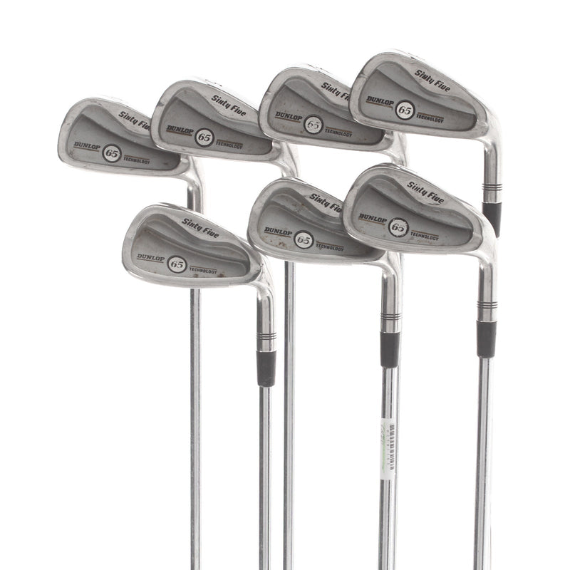 Dunlop 65 Steel Mens Right Hand Irons 4-PW Regular - True Temper