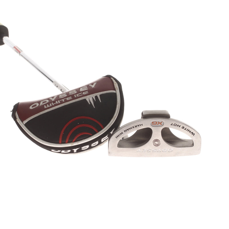 Odyssey White Hot XG Marxman Mini Mens Right Hand Putter 35" Mid-Mallet - Super Stroke Fatso 3.0