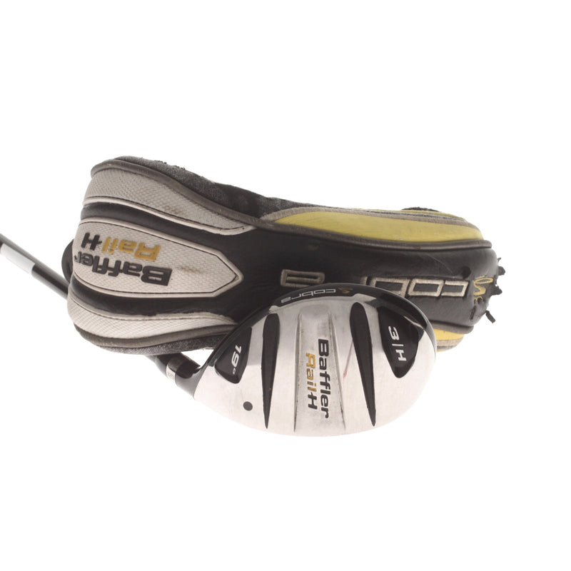 Cobra Baffler Rail-H Graphite Mens Right Hand 3 Hybrid 19* Regular - Fujikura Motore 65g