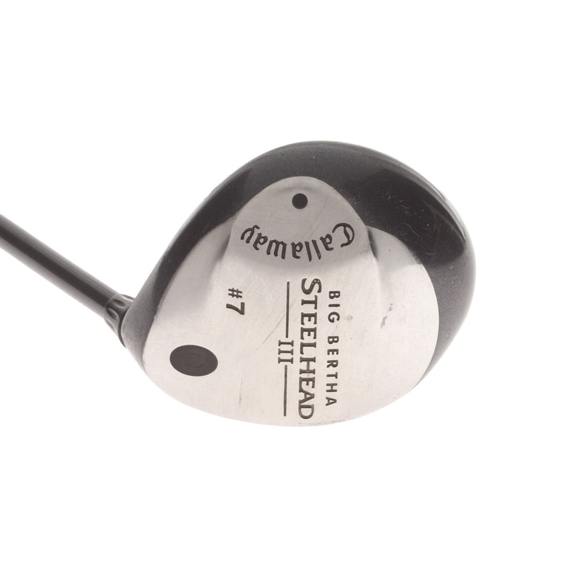 Callaway Big Bertha Steelhead III Graphite Mens Right Hand Fairway 7 Wood 21* Firm - Callaway