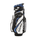 TaylorMade Catalina Cart Bag - Black/White/Blue